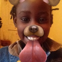Ciara loved the snapchat filters!