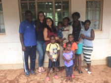 Our second host family and neighbors who adopted us. Thank you Banda family for everything!